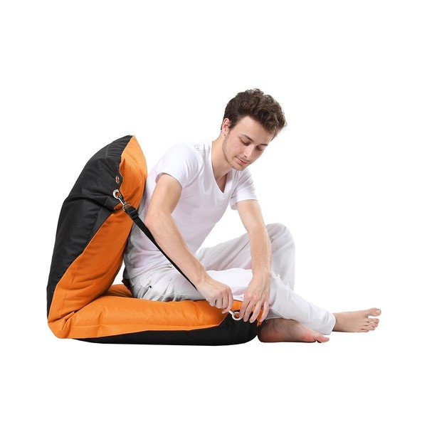 Beanbag pentru grădină portocaliu Siva – Floriane Garden-image-1