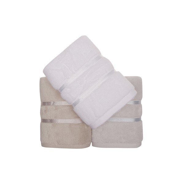 Set 3 prosoape din bumbac Hobby Dolec, 50 x 90 cm, bej-image-3