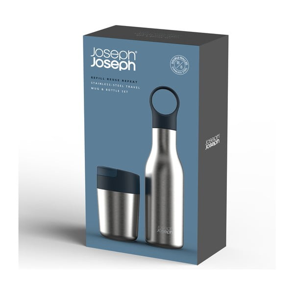 Cană și sticlă de voiaj termos Loop&Sipp - Joseph Joseph-image-4