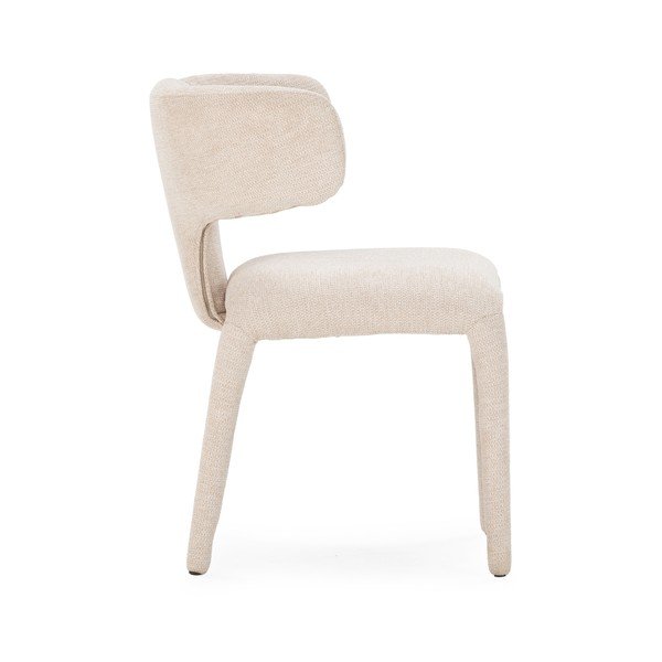 Scaun de living bej tapițat Maca – MOME-image-4