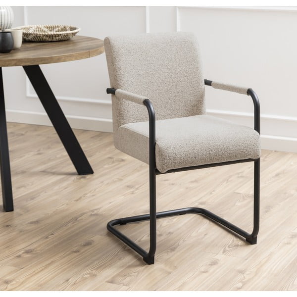 Scaune de sufragerie bej 2 buc. Adele - Actona-image-1