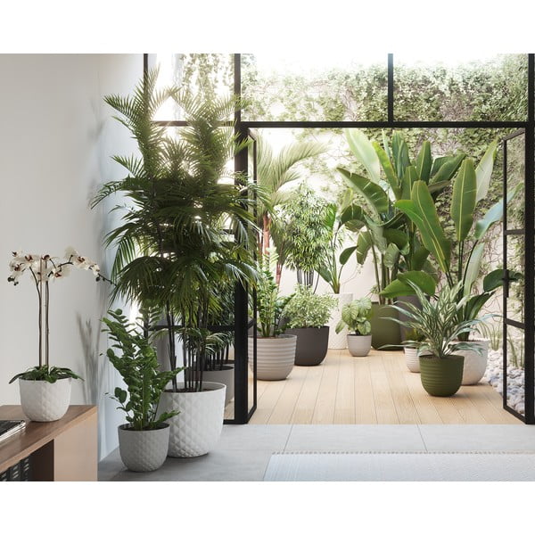 Ghiveci din plastic reciclat ø 30 cm Havana – Artevasi-image-3