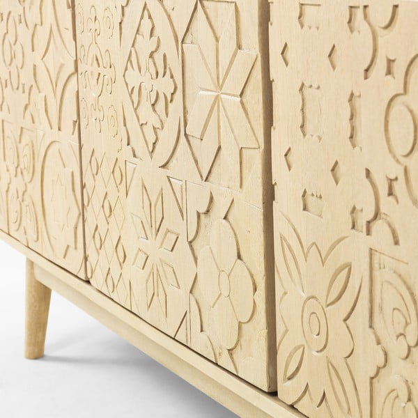 Comodă din lemn de mango și salcâm Kave Home Sakoi, 162 x 75 cm-image-1