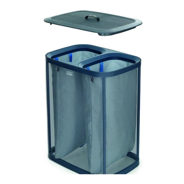 Coș de rufe gri antracit din material textil/din plastic Tota – Joseph Joseph-image-2