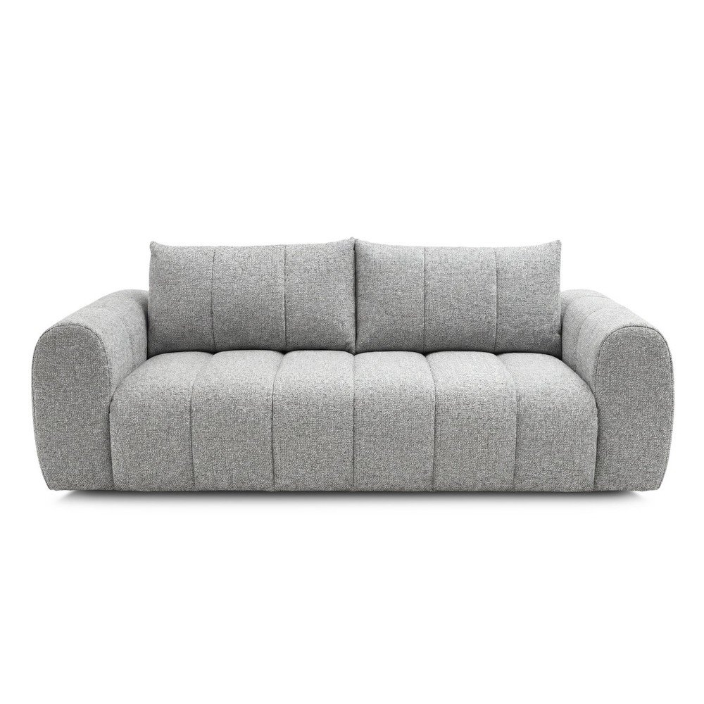 Canapea gri deschis 242 cm Nesty – Bobochic Paris