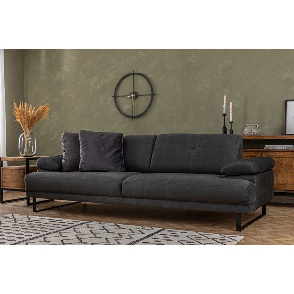 Canapea gri antracit 239 cm Mustang – Balcab Home-image-4