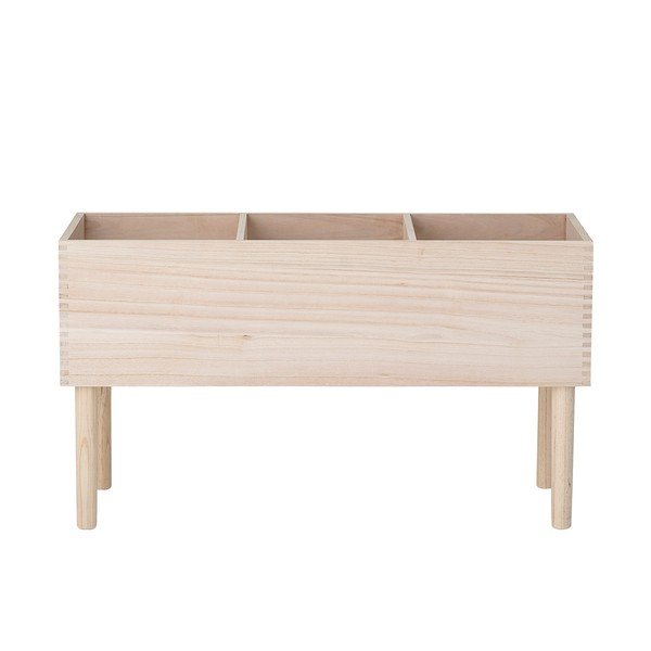 Bibliotecă în culoare naturală deschisă din lemn de paulownia 91x50x35 cm Douve – Bloomingville-image-4