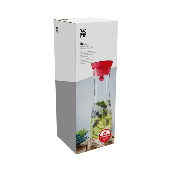 Recipient din sticlă pentru apă cu capac negru WMF, 1 l-image-3