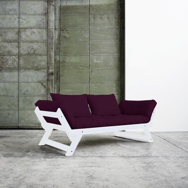 Canapea extensibilă Karup Bebop White/Purple Plum-image-3
