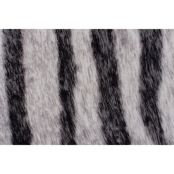 Blană alb/neagră sintetică 195x155 cm - Flair Rugs-image-2