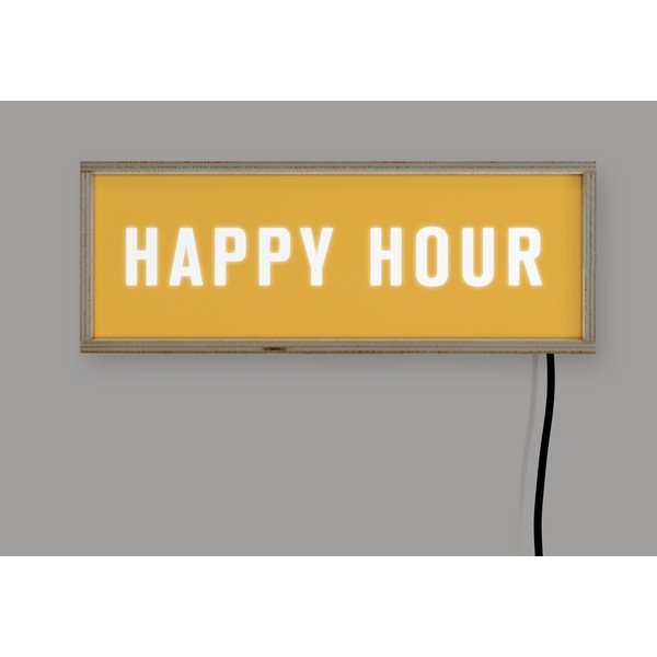 Decorațiune luminoasă Really Nice Things Happy Hour-image-1
