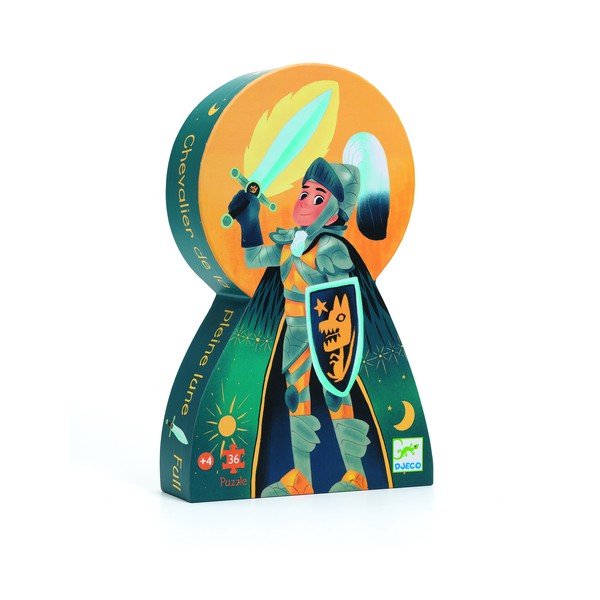 Puzzle pentru copii Djeco Cavaler-image-1