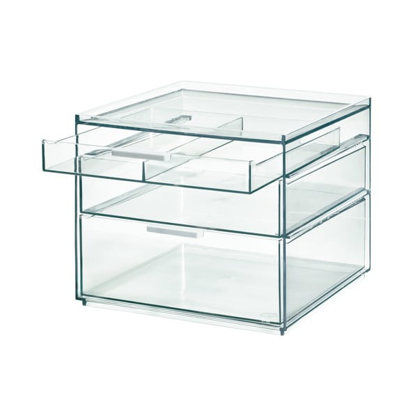 Organizator de baie pentru cosmetice din plastic reciclat – iDesign-image-3
