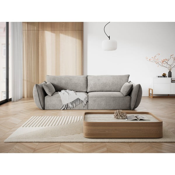 Canapea gri deschis 208 cm Vanda – Mazzini Sofas-image-1