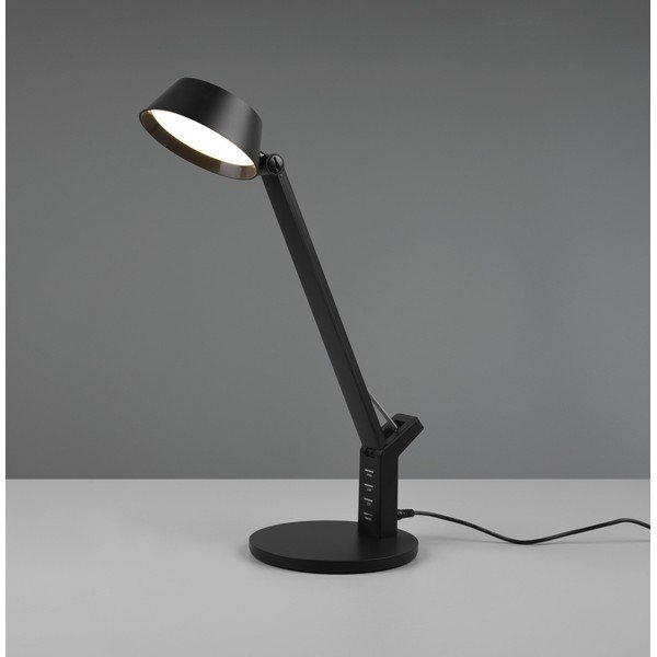 Veioză negru-mat LED cu intensitate reglabilă (înălțime 40 cm) Ava – Trio-image-2