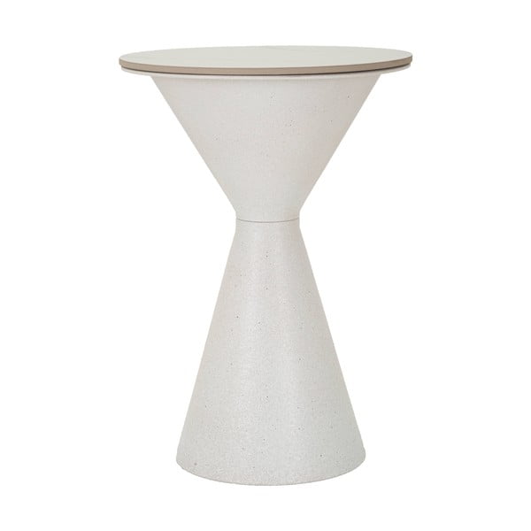 Măsuță auxiliară rotundă cu blat ceramic ø 44 cm Fush – Mauro Ferretti