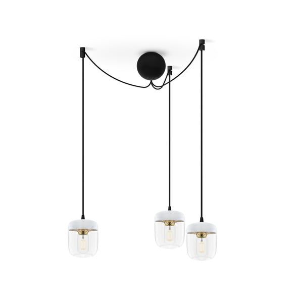 Cablu suspensie triplă pentru corpuri de iluminat UMAGE, negru-image-2