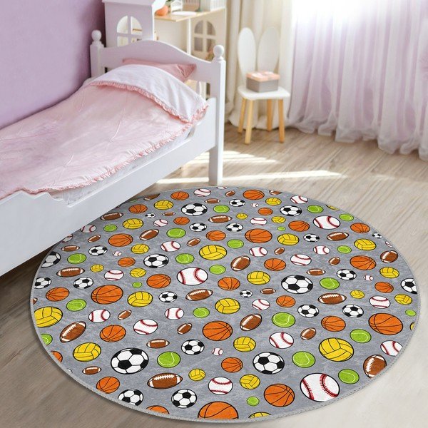 Covor pentru copii ø 80 cm Comfort – Mila Home-image-1