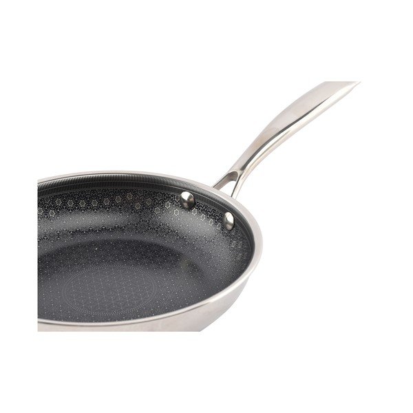 Tigaie cu suprafață antiaderentă din oțel inoxidabil ø 21,5 cm Fusion – BonBistro-image-2
