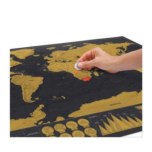 Harta lumii răzuibilă Ambiance Travelling-image-4