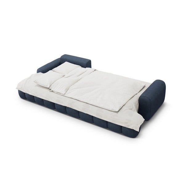 Colțar albastru închis extensibil/cu spațiu de depozitare (cu colț pe partea stângă/cu șezlong) Linz – Cosmopolitan Design-image-4