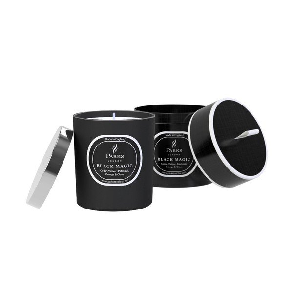 Lumânare parfumată Parks Candles London Magic, aromă de cedru și vetiver, durată ardere 45 ore-image-1