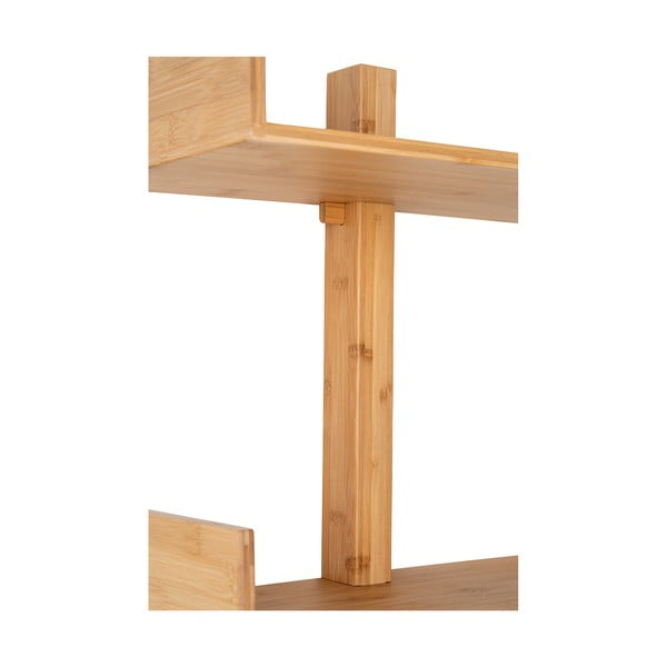 Raft în culoare naturală etajat din bambus 50 cm Villa – House Nordic-image-4