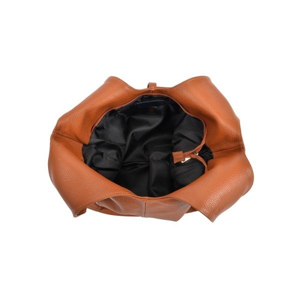 Geantă din piele Roberta M Paredo Cognac, maro coniac-image-1