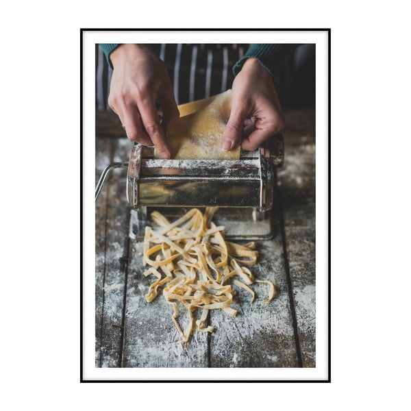 Poster Imagioo Making Fresh Pasta, 40 x 30 cm