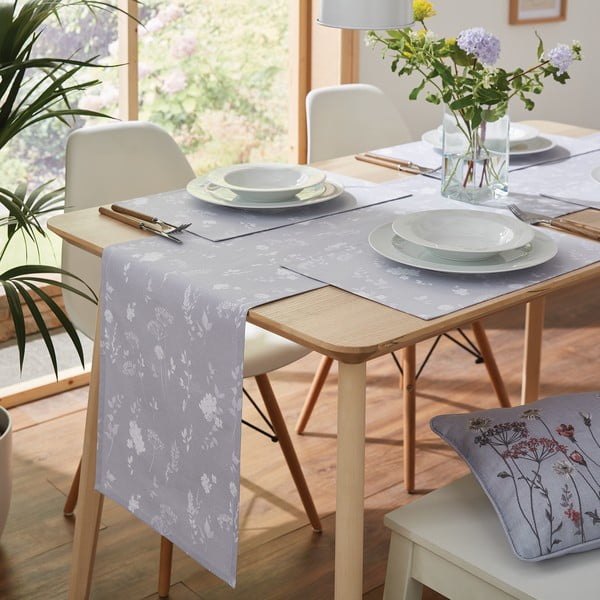 Suport pentru farfurii 2 buc. din material textil 46x30 cm Meadowsweet Floral – Catherine Lansfield-image-2