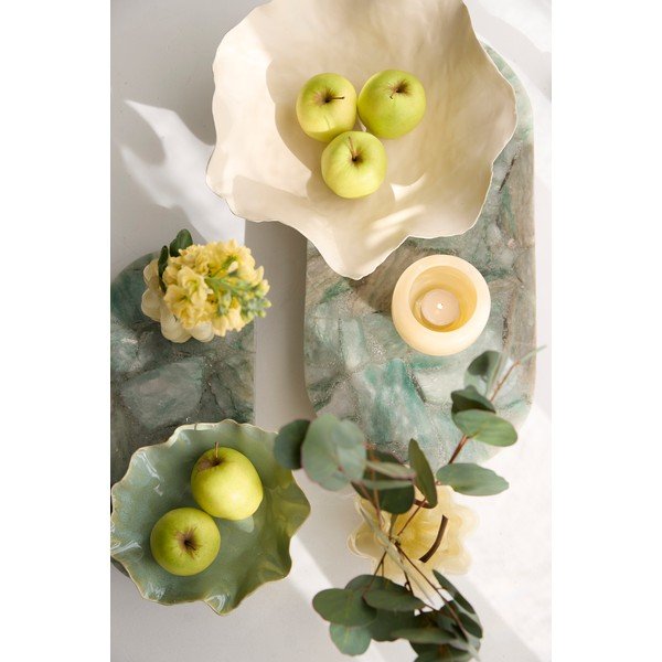 Bol verde mentă din ceramică Banda – Light & Living-image-3
