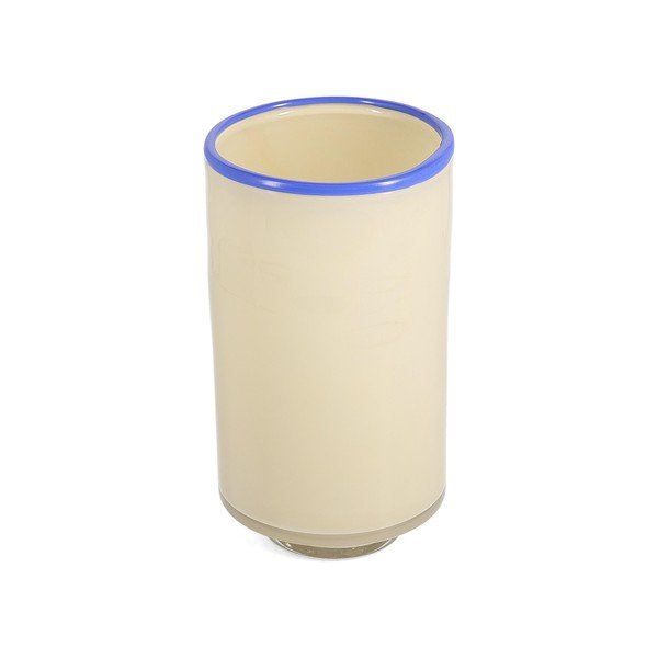 Vază crem din sticlă (înălțime 21,5 cm) Milo – ONA-image-2