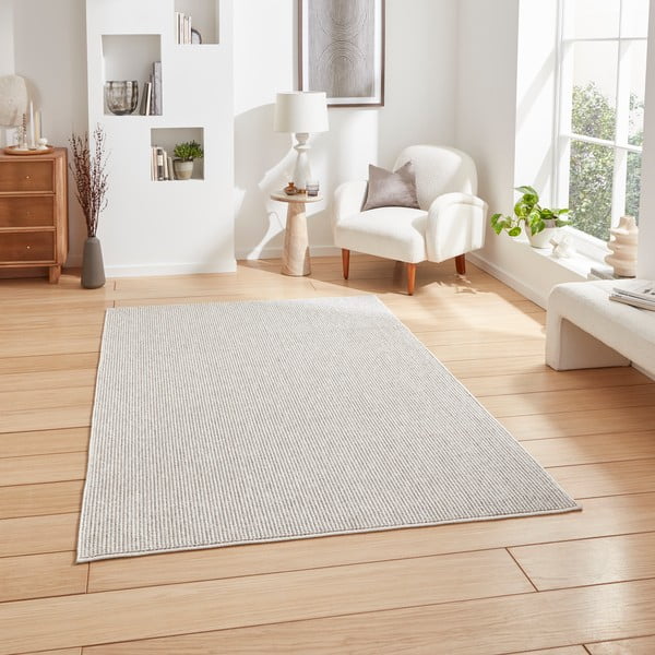 Covor crem 160x230 cm Boucle – Think Rugs-image-1