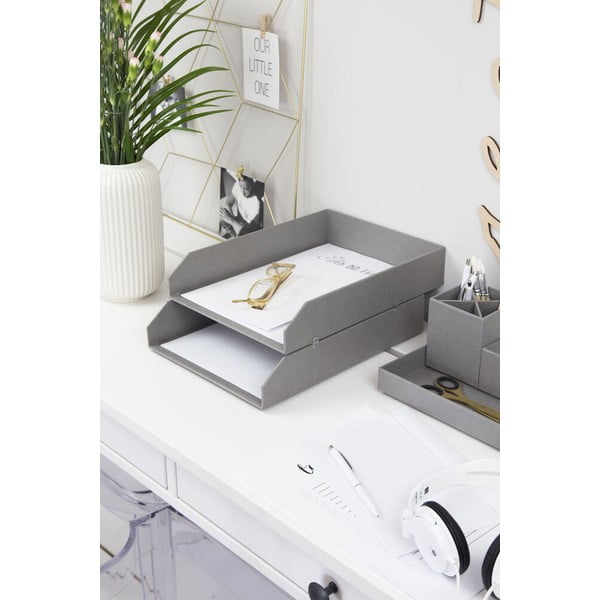 Organizatoare pentru documente 2 buc. din carton Hakan – Bigso Box of Sweden-image-2