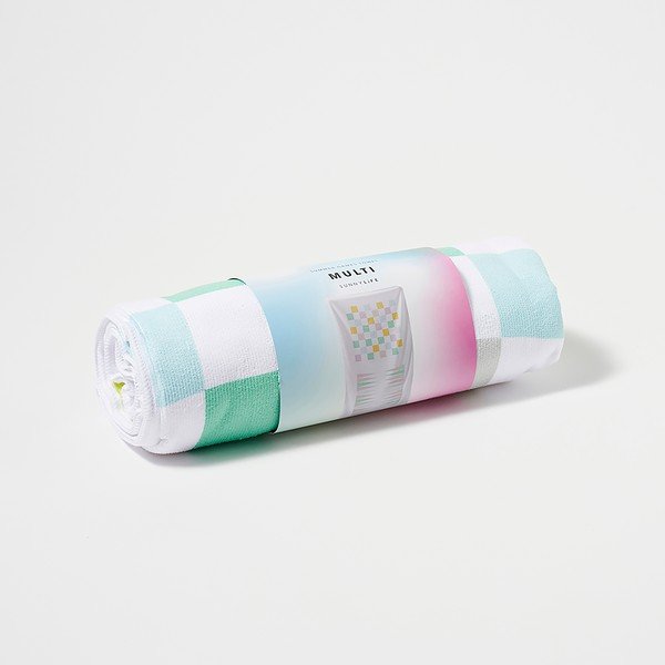 Prosop de plajă din bumbac Sunnylife Summer Games, 160 x 90 cm-image-2