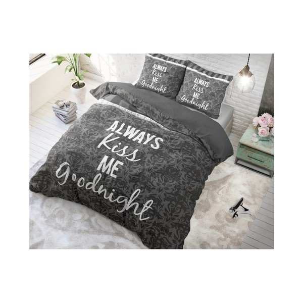Lenjerie de pat din bumbac Dreamhouse Kiss Your Love, 240 x 200 cm-image-4