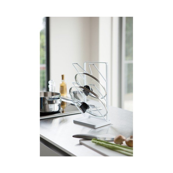 Suport pentru capace YAMAZAKI Tower, alb-image-1