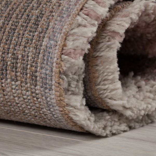 Covor Flair Rugs Nuru, 120x170 cm, roz-gri-image-4