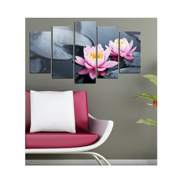 Tablou din mai multe piese Insigne Denlo, 102 x 60 cm-image-1