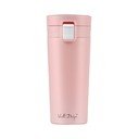 Cană termică Vialli Design Fuori, 400 ml, roz