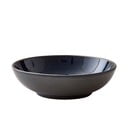 Bol mic negru/albastru din gresie 1 l Gastro Dark Blue/Black – Bitz