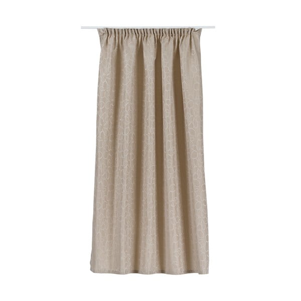 Draperie bej 140x160 cm Florette – Mendola Fabrics-image-2