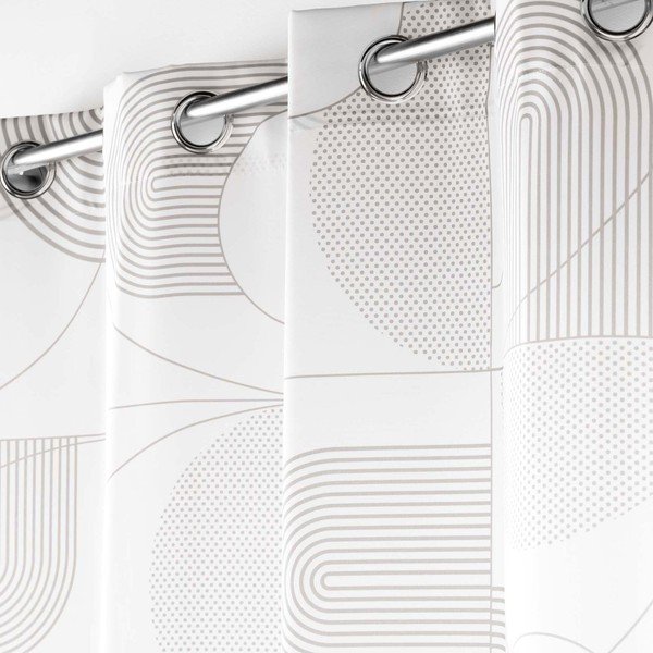 Draperie albă 140x280 cm Esquisse – douceur d'intérieur-image-1