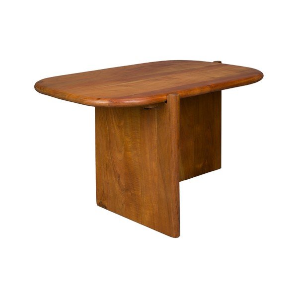 Măsuță de cafea în culoare naturală din lemn de acacia 50x75 cm Feller – Dutchbone-image-2