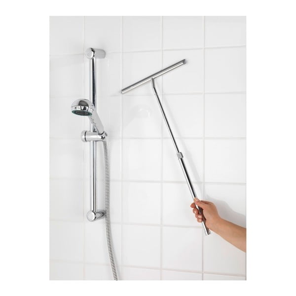 Racletă cu mâner telescopic pentru duș Wenko-image-1