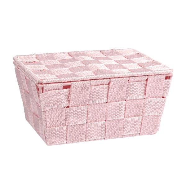 Coș cu capac Wenko Adria, roz-image-1