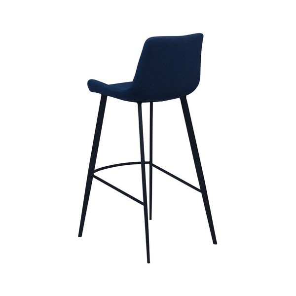 Scaun de bar DAN–FORM Hype, albastru închis-image-1