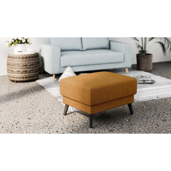 Taburet portocaliu Fynn – Ghado-image-1