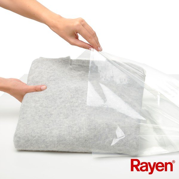 Huse de protecție pentru haine 6 buc. din plastic – Rayen-image-3