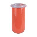 Vază portocalie din sticlă (înălțime 25 cm) Plegado  – PT LIVING